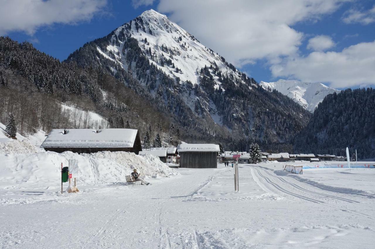 Pension Haus Romy Schoppernau Buitenkant foto
